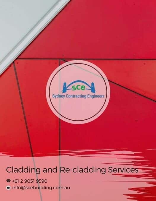 Cladding Installation Services Sydney Contracting Engineers SCE Corp