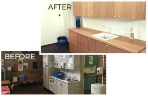 Childcare refurbishment works at Annandale facility