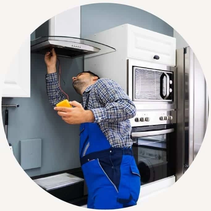 Kitchen appliance installation and service coordination
