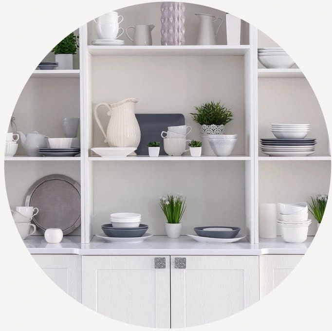 Kitchen island, pantry and storage solution planning