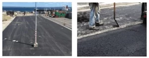 Completed industrial pavement works delivered by SCE Corp at Port Botany