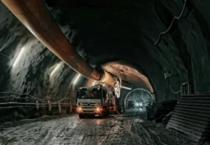 Illustrative major tunnel construction environment