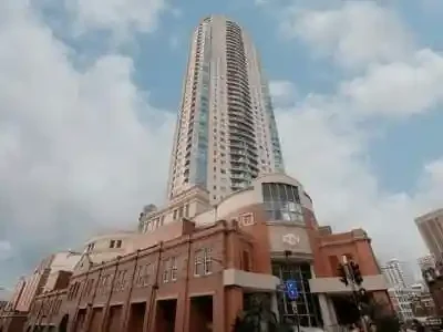 The Peak Apartments building in Haymarket