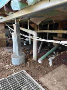Completed remedial works site