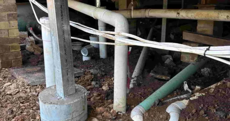 Completed structural steel and footing repairs at a private school in Lane Cove