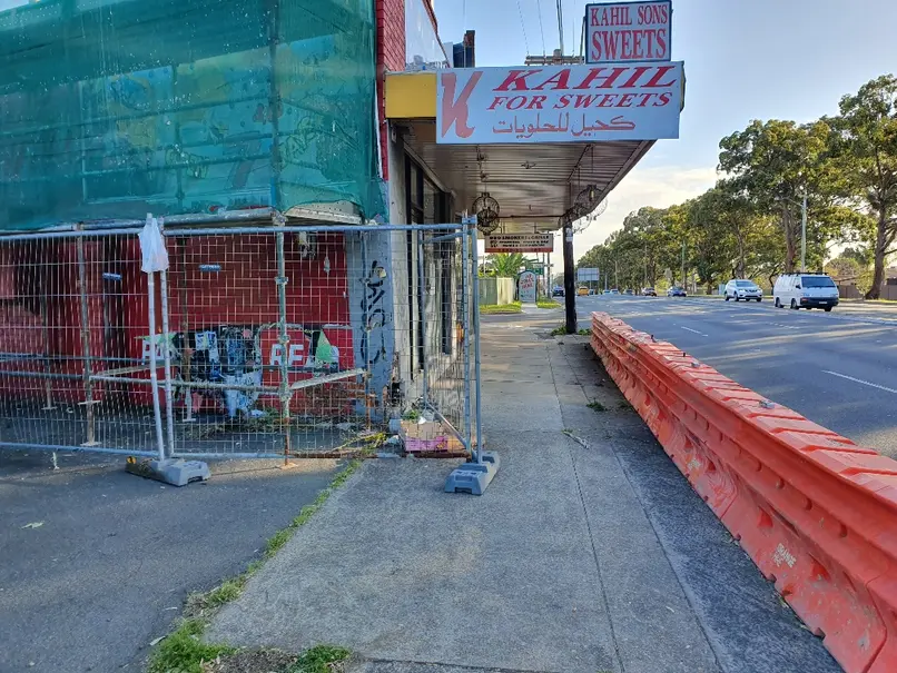 Cracking through an external wall corner following vehicle impact in Villawood NSW
